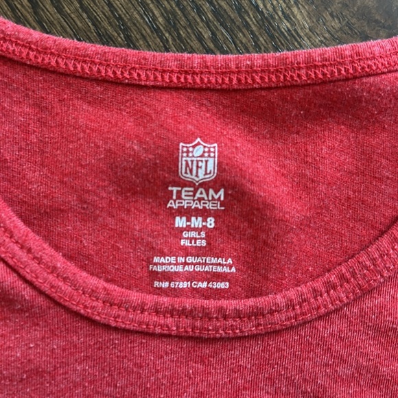 ❤️💛🏈 Girls Chiefs Shirt 🏈💛❤️ - Picture 2 of 3